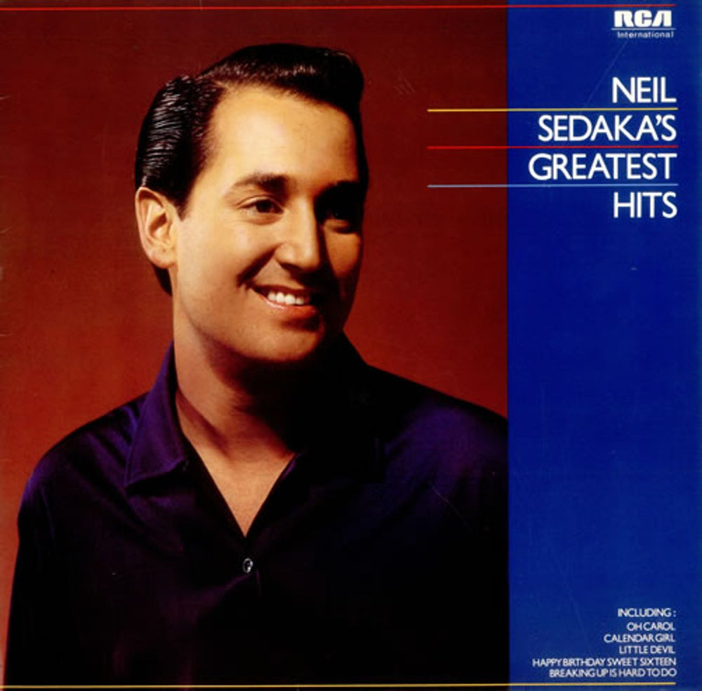 Neil Sedaka Neil Sedaka's Greatest Hits German vinyl LP album (LP record) NL89171