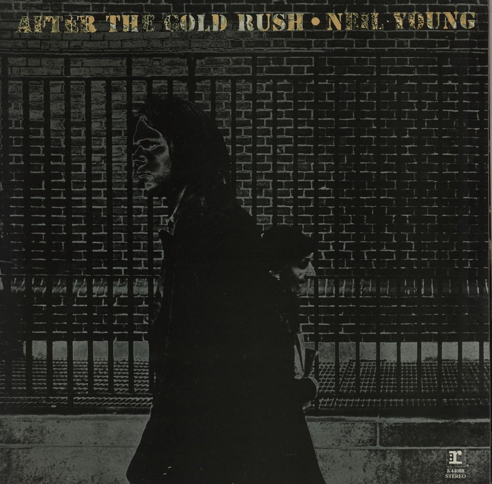 Neil Young After The Gold Rush - 3rd + Poster - EX UK vinyl LP album (LP record) K44088