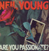 Neil Young Are You Passionate? UK Promo CD-R acetate CD-R