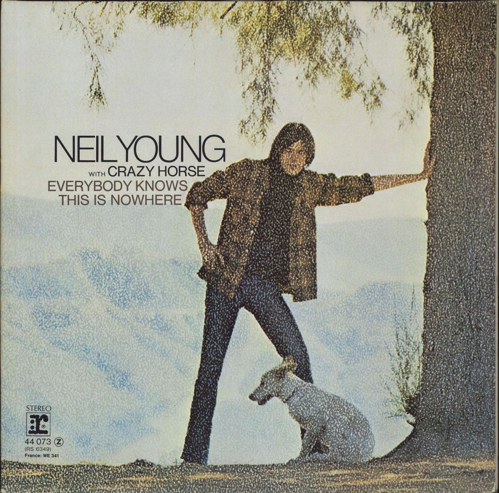 Neil Young Everybody Knows This Is Nowhere French vinyl LP album (LP record) REP44073