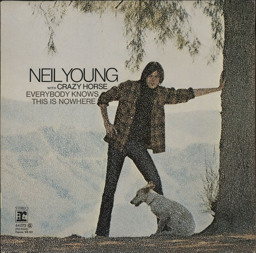 Neil Young Everybody Knows This Is Nowhere German vinyl LP album (LP record) REP44073