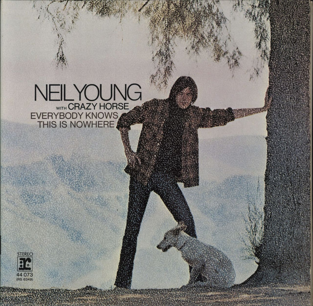 Neil Young Everybody Knows This Is Nowhere German vinyl LP album (LP record) REP44073