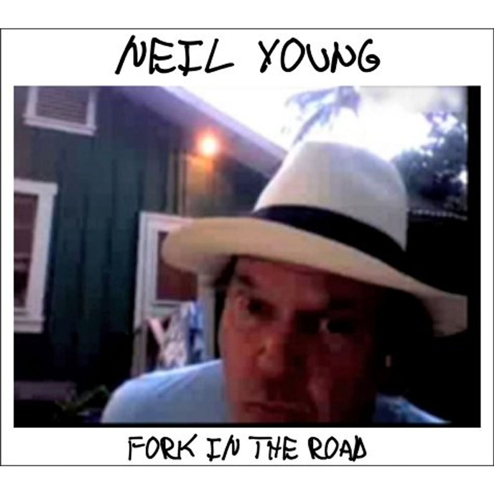 Neil Young Fork In The Road UK CD album (CDLP) 9362497875