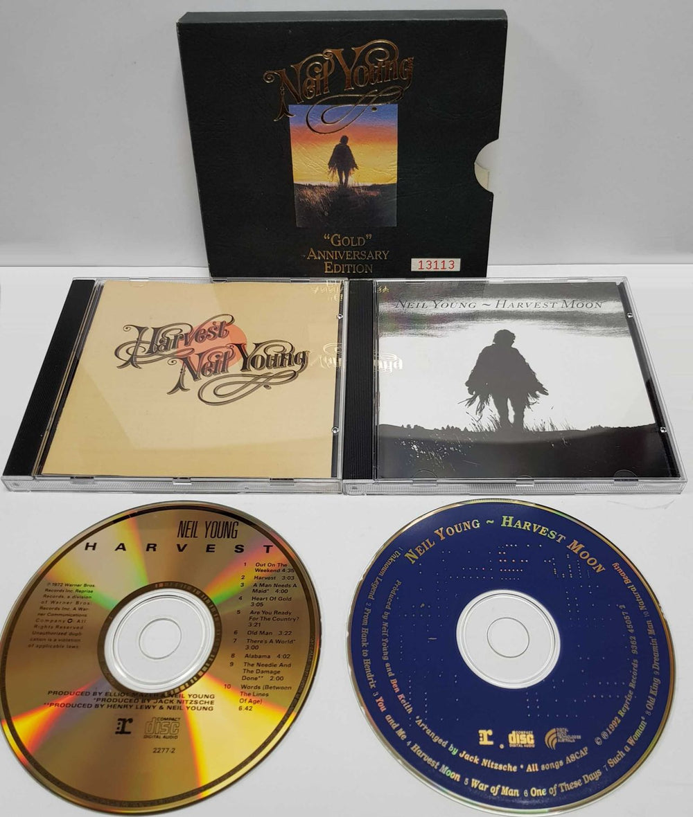 Neil Young Gold Anniversary Edition Australian 2 CD album set (Double CD) 093624576228