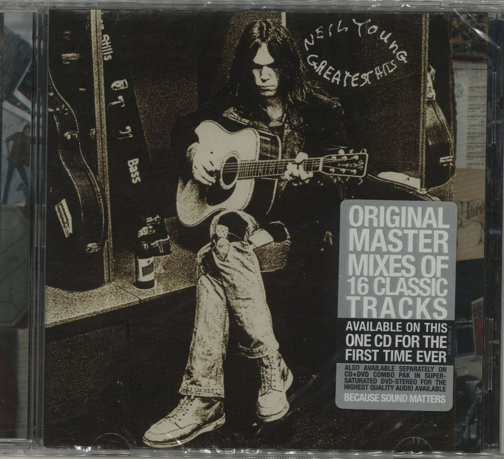 Neil Young Greatest Hits UK CD album (CDLP) 9362489352