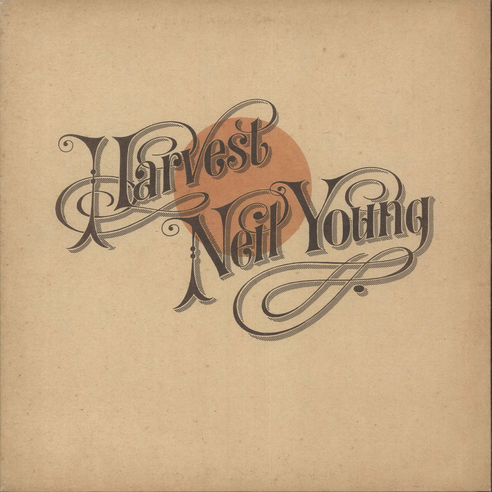 Neil Young Harvest - 180gram Vinyl UK vinyl LP album (LP record) 9362-49786-5