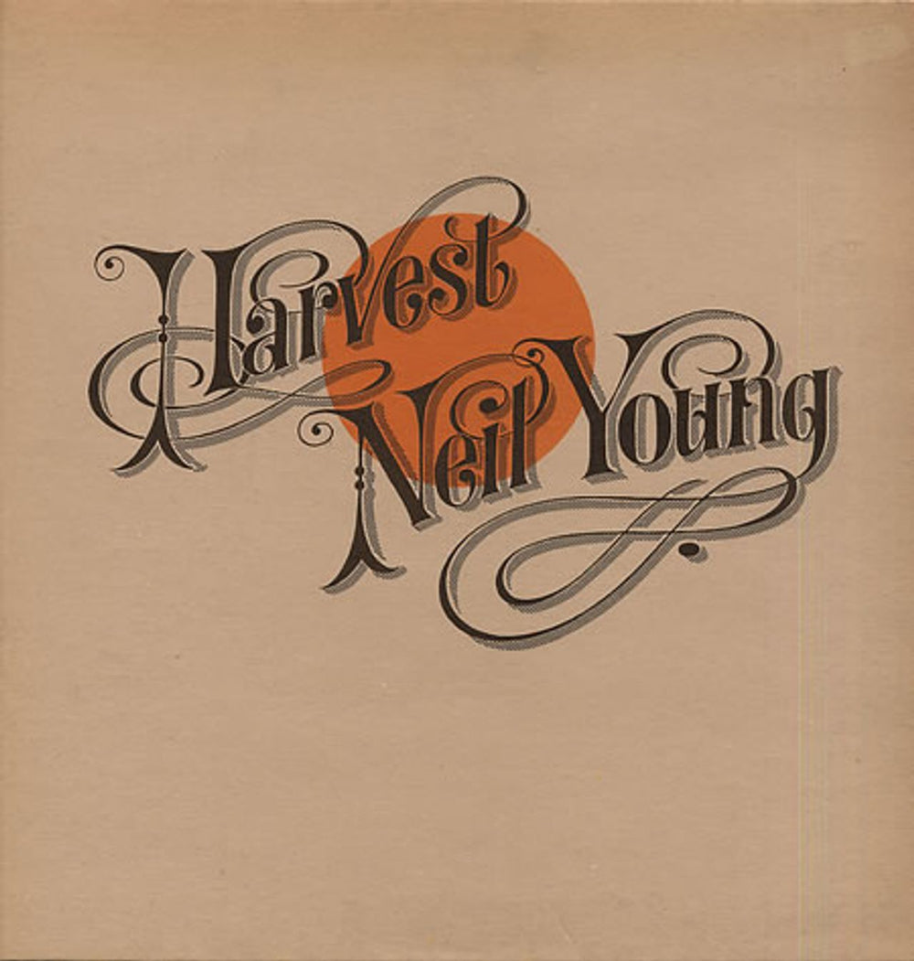 Neil Young Harvest - 1st UK vinyl LP album (LP record) K54005