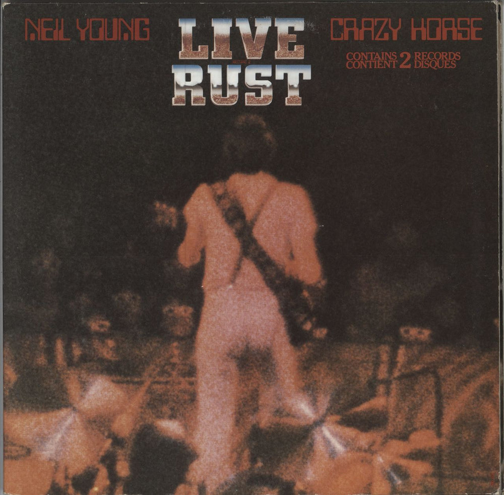 Neil Young Live Rust Canadian 2-LP vinyl record set (Double LP Album) 2RX2296