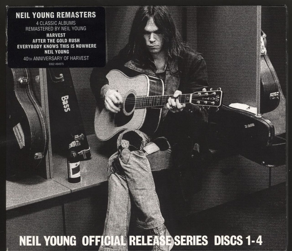 Neil Young Official Release Series Disc 1-4 UK CD Album Box Set 9362-494975