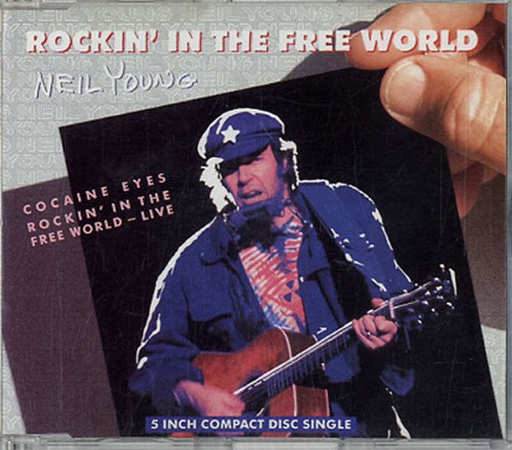 Neil Young Rockin' In The Free World German CD single (CD5 / 5") W2776CD