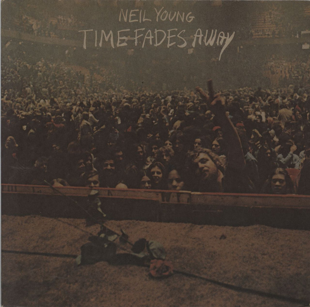 Neil Young Time Fades Away - 1st - VG US vinyl LP album (LP record) MS2151