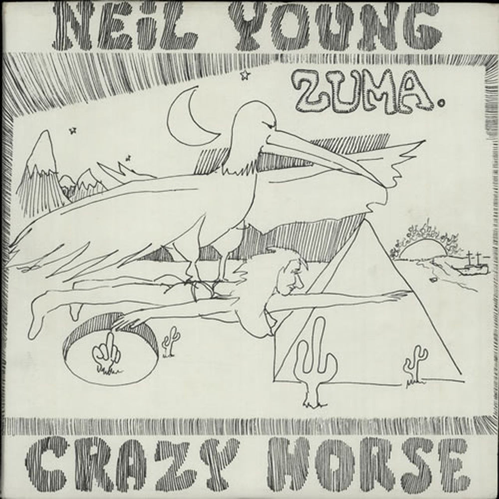 Neil Young Zuma US vinyl LP album (LP record) MS2242