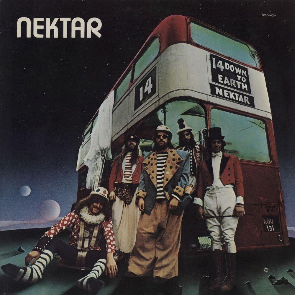 Nektar Down To Earth US vinyl LP album (LP record) PPSD-98005