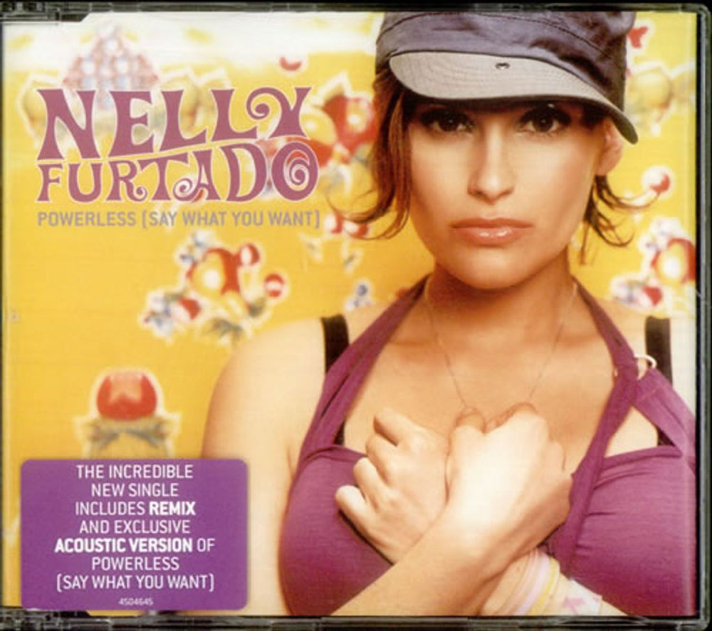 Nelly Furtado Powerless [Say What You Want] UK CD single (CD5 / 5") 4504645