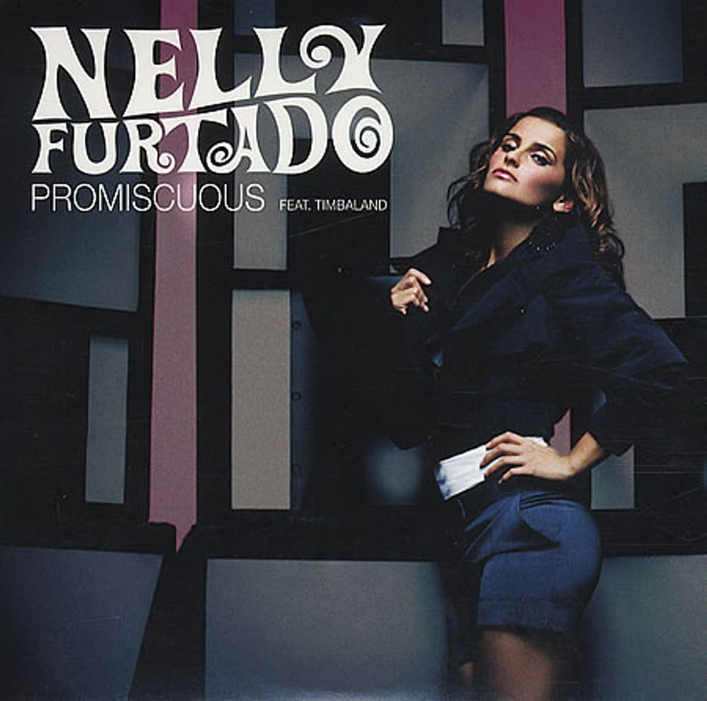 Nelly Furtado Promiscuous Mexican Promo CD single (CD5 / 5") CDP201877