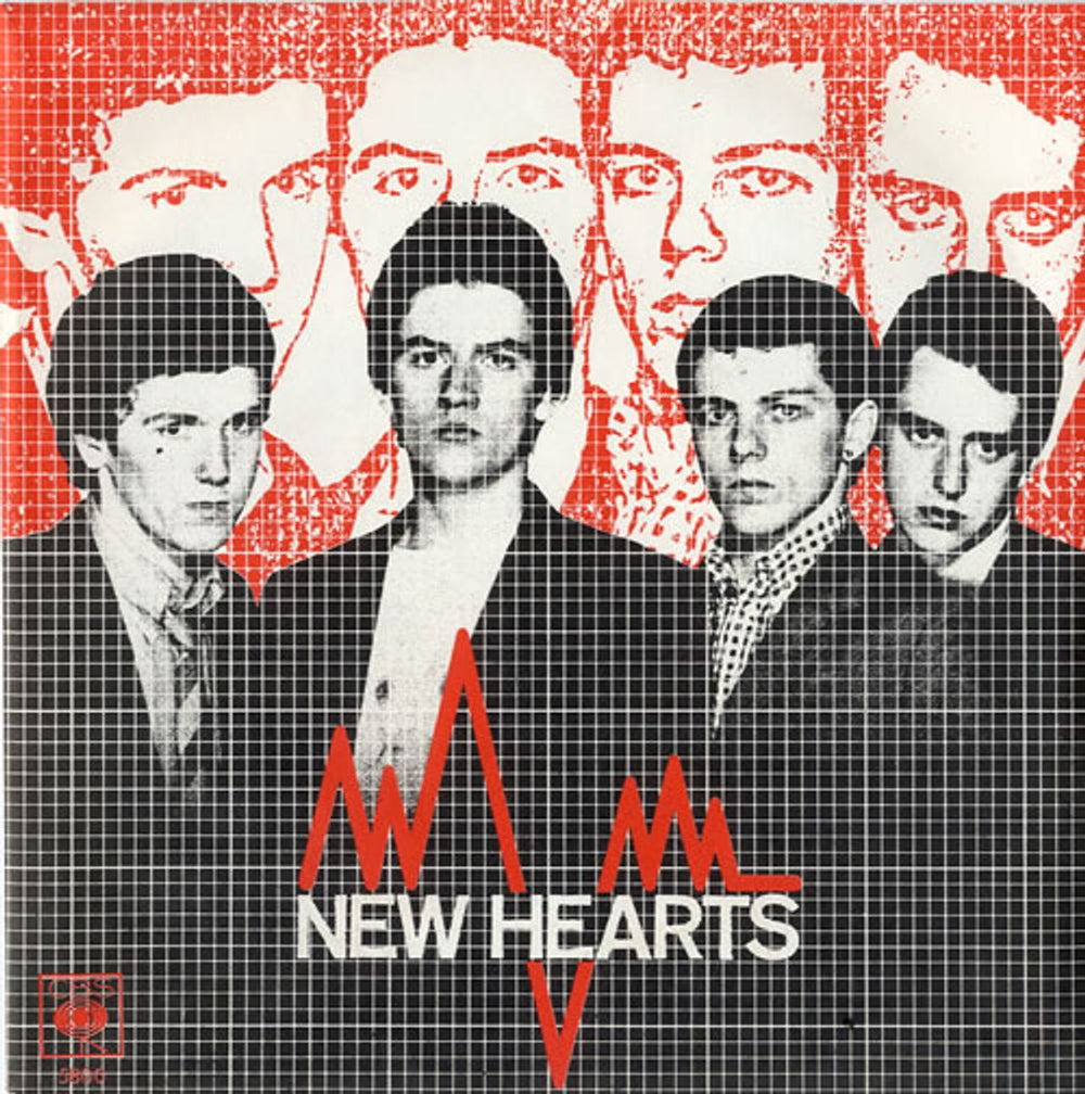 New Hearts Just Another Teenage Anthem - 'A' Label + Sleeve UK Promo 7" vinyl single (7 inch record / 45) SCBS5800