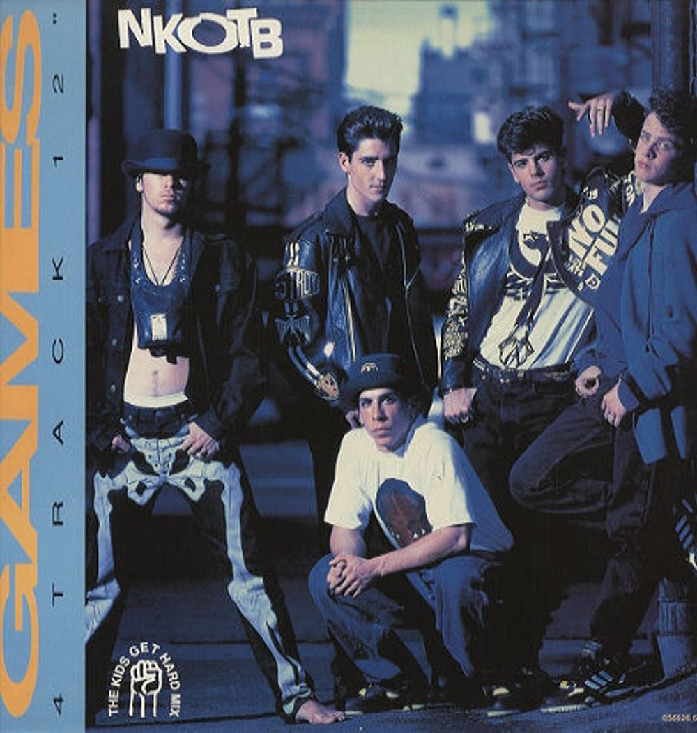 New Kids On The Block Games UK 12" vinyl single (12 inch record / Maxi-single) 656626-6