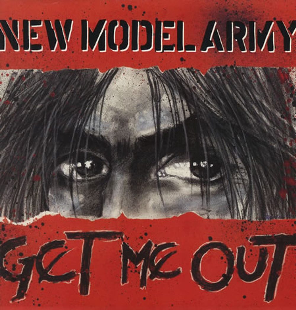 New Model Army Get Me Out + Poster UK 12" vinyl single (12 inch record / Maxi-single) 12NMAG10