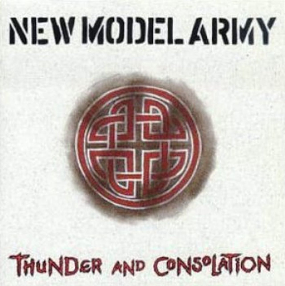 New Model Army Thunder And Consolation UK vinyl LP album (LP record) EMC3552