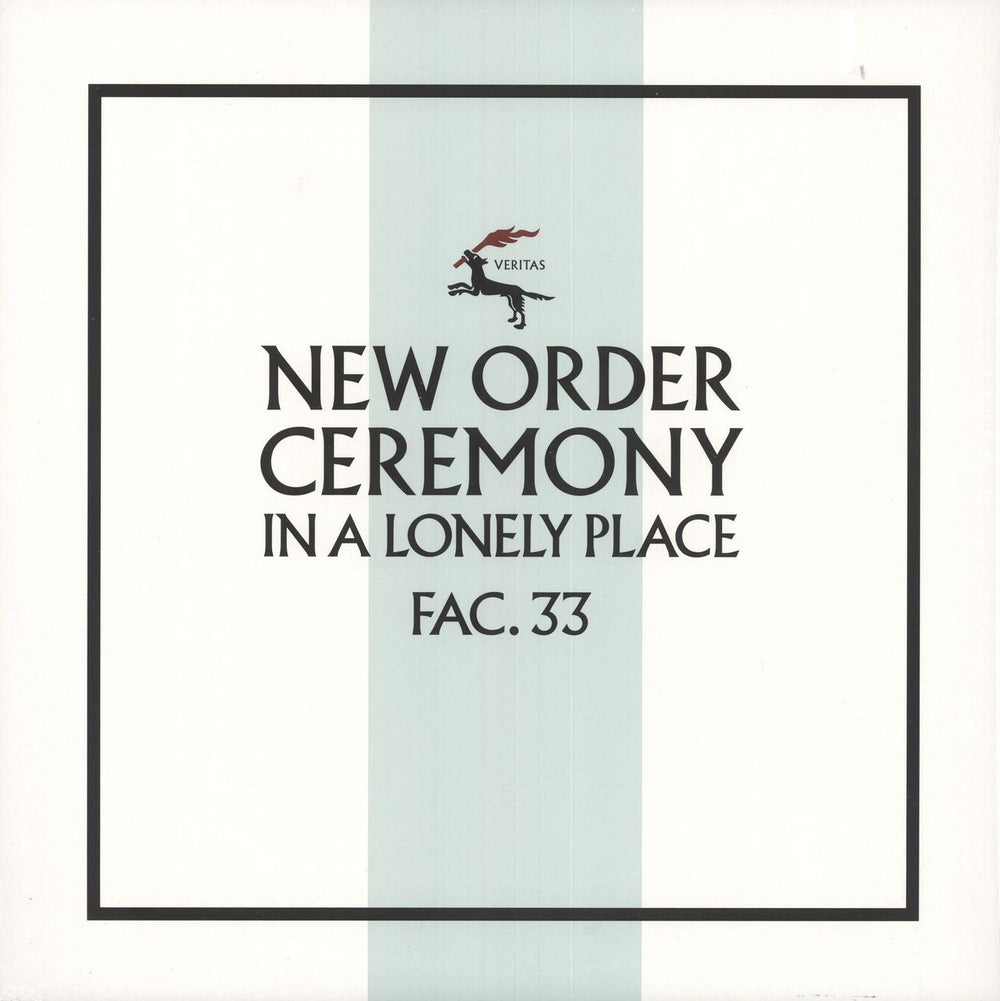 New Order Ceremony (2) - 180gm - Sealed UK 12" vinyl single (12 inch record / Maxi-single) FAC33