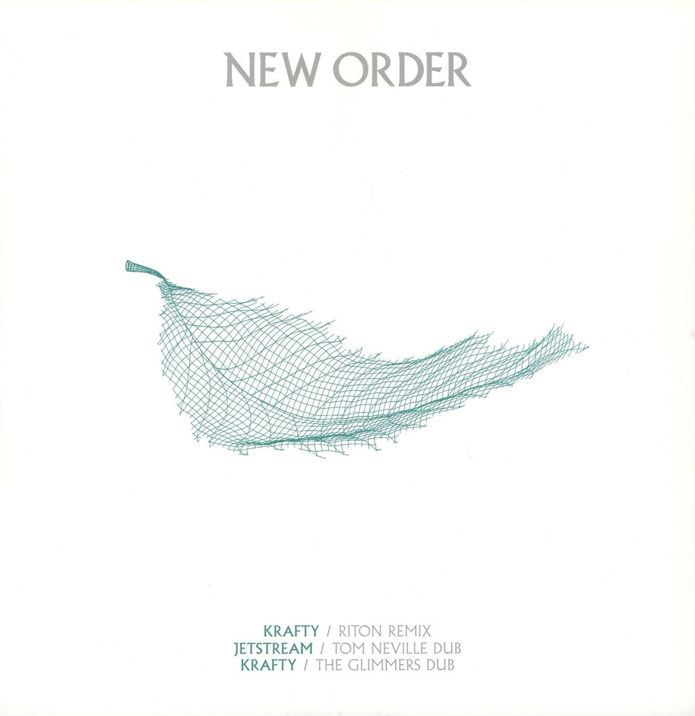 New Order Krafty UK 12" vinyl single (12 inch record / Maxi-single) NSER012