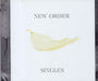 New Order Singles UK 2 CD album set (Double CD) 0825646069637