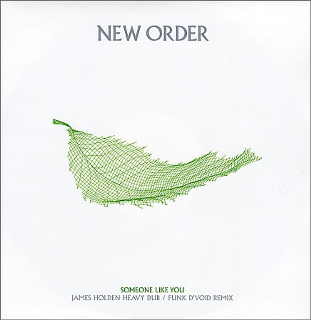 New Order Someone Like You UK 12" vinyl single (12 inch record / Maxi-single) NSER008