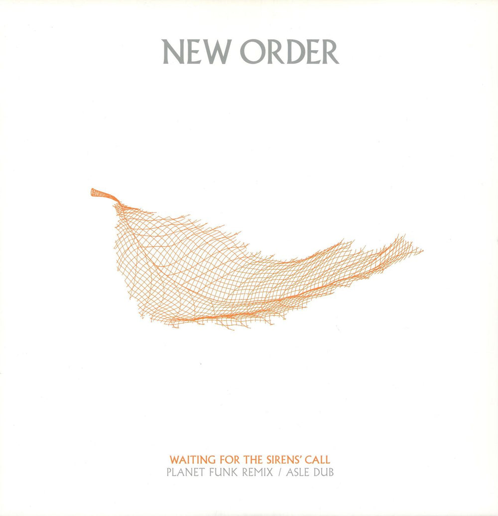 New Order Waiting For The Sirens' Call UK 12" vinyl single (12 inch record / Maxi-single) NSER007