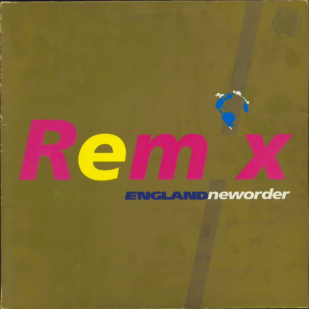 New Order World In Motion - Remix UK 12" vinyl single (12 inch record / Maxi-single) FAC293R