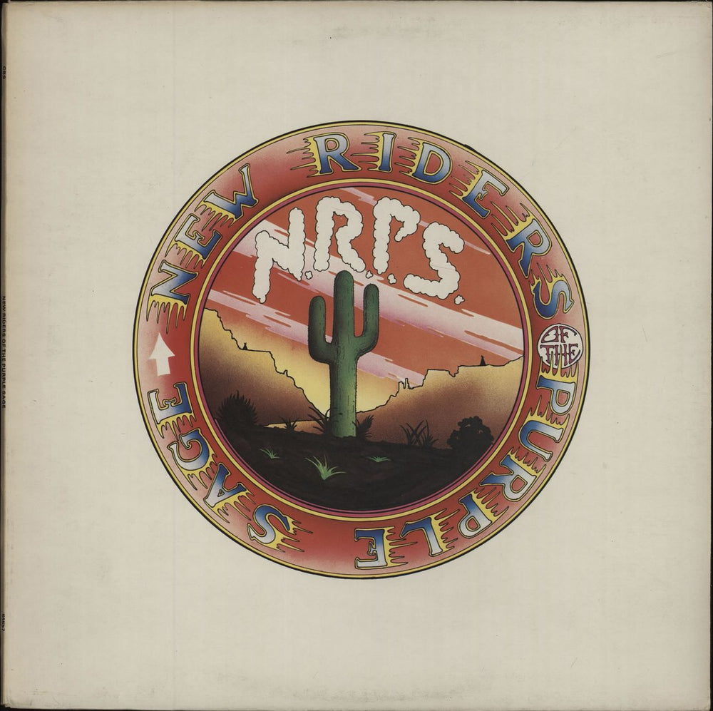 New Riders Of The Purple Sage New Riders Of The Purple Sage - Graduated label UK vinyl LP album (LP record) 64657