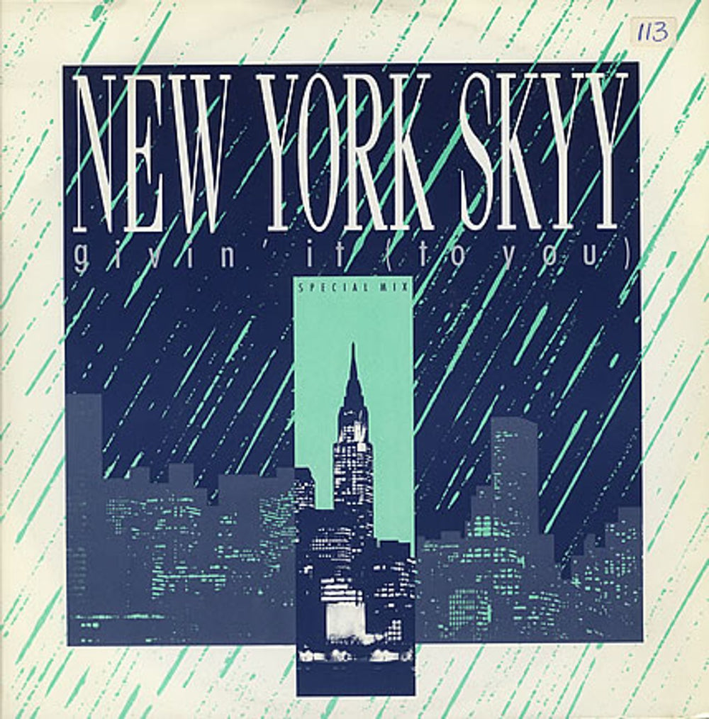 New York Skyy Givin' It (To You) UK 12" vinyl single (12 inch record / Maxi-single) 12CL401