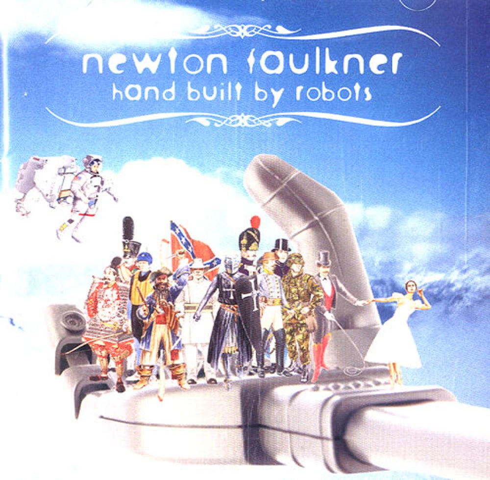 Newton Faulkner Hand Built By Robots Japanese Promo CD album (CDLP) BVCP25139