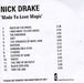 Nick Drake Made To Love Magic - 13-track UK Promo CD-R acetate CD-R