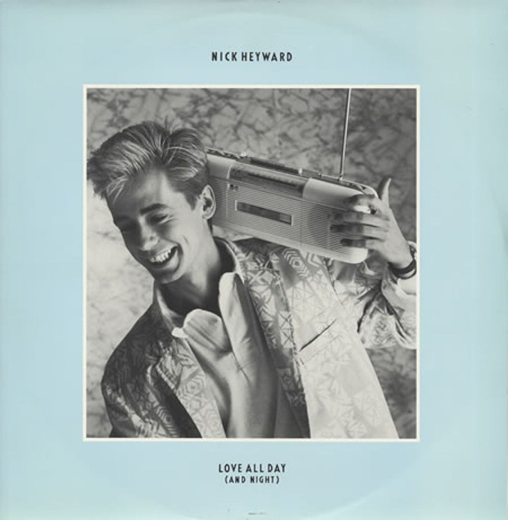 Nick Heyward Love All Day (And Night) UK 12" vinyl single (12 inch record / Maxi-single) HEY125