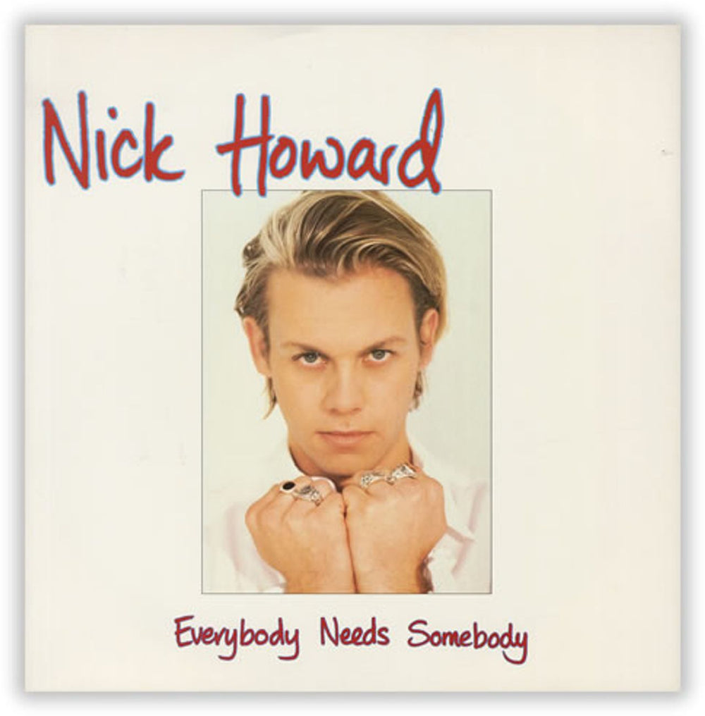 Nick Howard Everybody Needs Somebody UK 12" vinyl single (12 inch record / Maxi-single) 74321220941