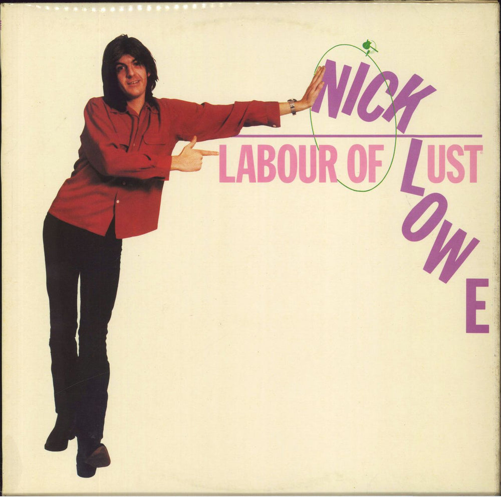 Nick Lowe Labour Of Lust UK vinyl LP album (LP record) RAD21