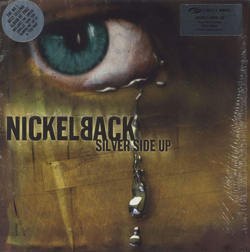 Nickelback Silver Side Up UK vinyl LP album (LP record) S160001