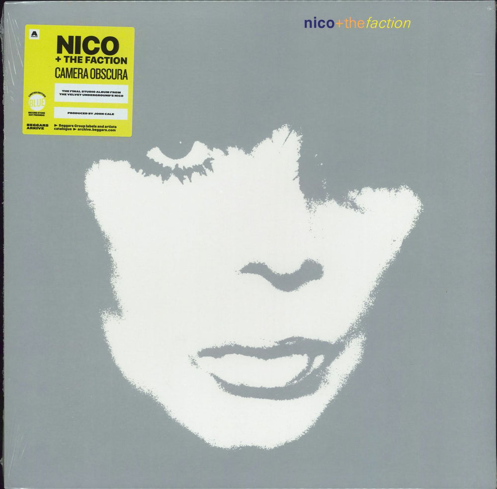 Nico Camera Obscura - RSD 2022 - Blue Vinyl - Sealed UK vinyl LP album (LP record) BBL63LPE