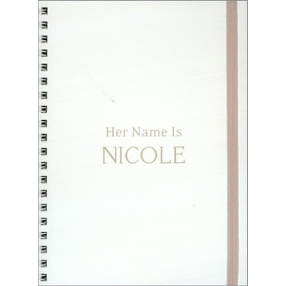 Nicole Scherzinger Her Name Is Nicole Japanese Promo 2-disc CD/DVD set CDR + DVD