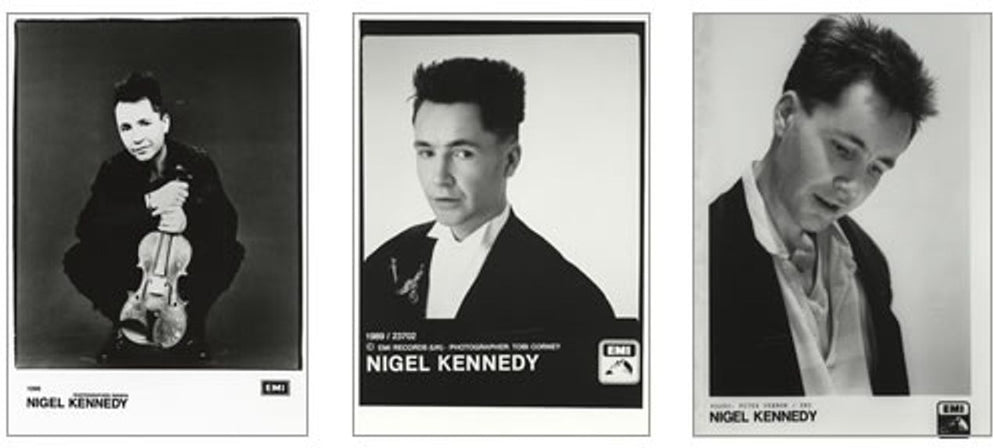 Nigel Kennedy Publicity Photographs Dutch Promo photograph NGKPHPU413196