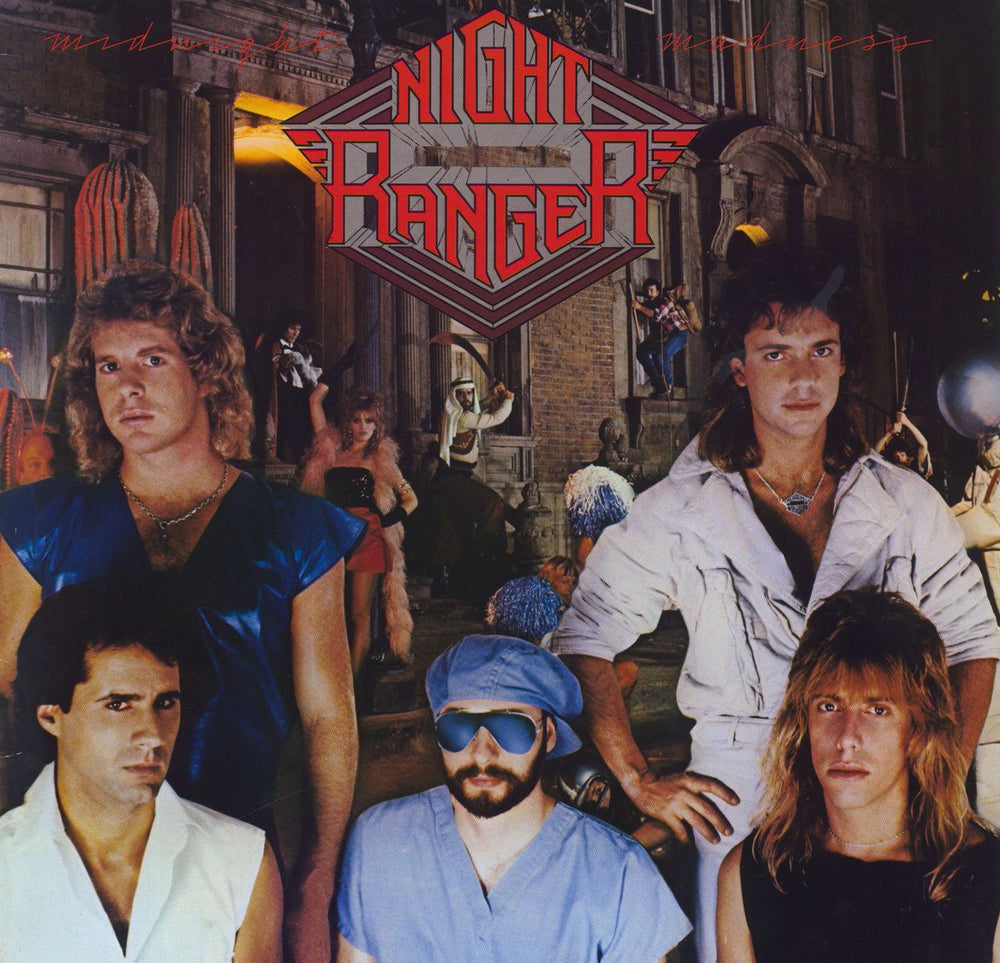 Night Ranger Midnight Madness German vinyl LP album (LP record) 205906