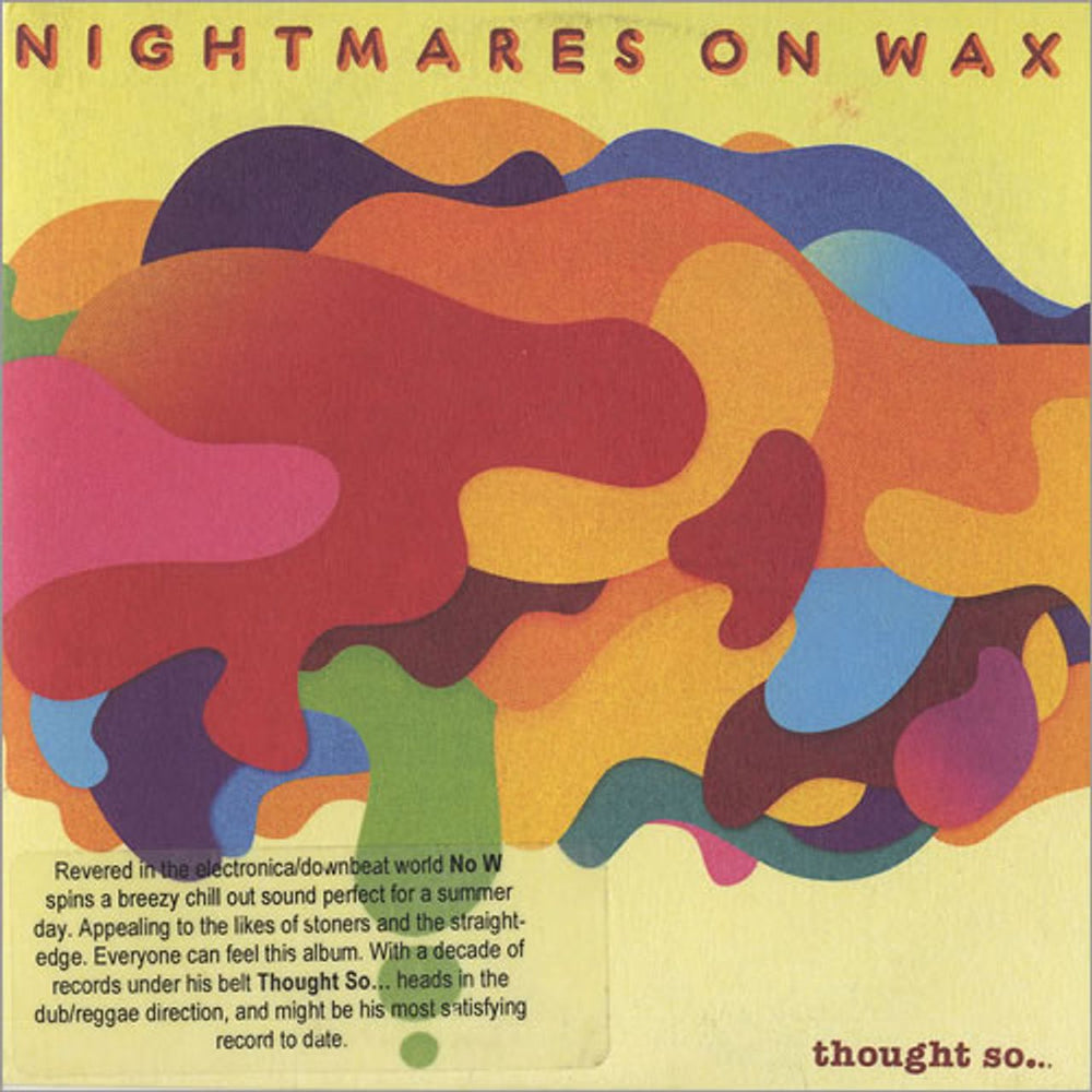 Nightmares On Wax Thought So... US Promo CD album (CDLP) WARPCD159P