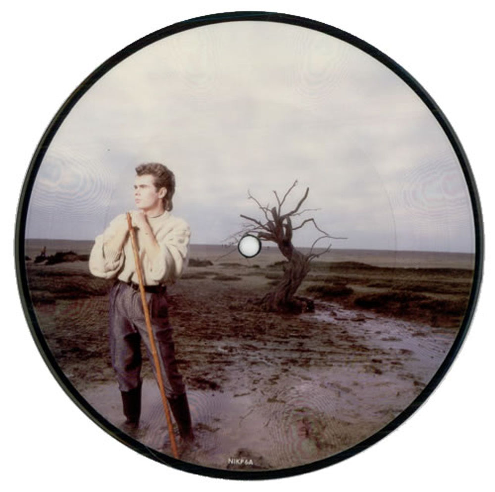 Nik Kershaw The Riddle UK 7" vinyl picture disc (7 inch picture disc single) NIKP6