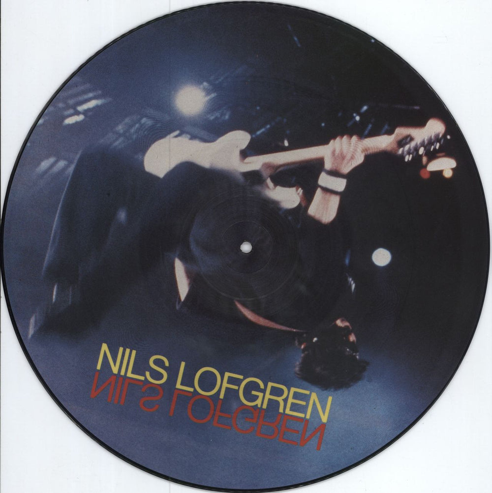 Nils Lofgren Flip Ya Flip UK 12" vinyl picture disc (12 inch picture record) TOWTX73