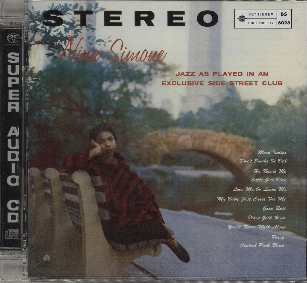 Nina Simone Little Girl Blue US CD album (CDLP) CAPJ083SA