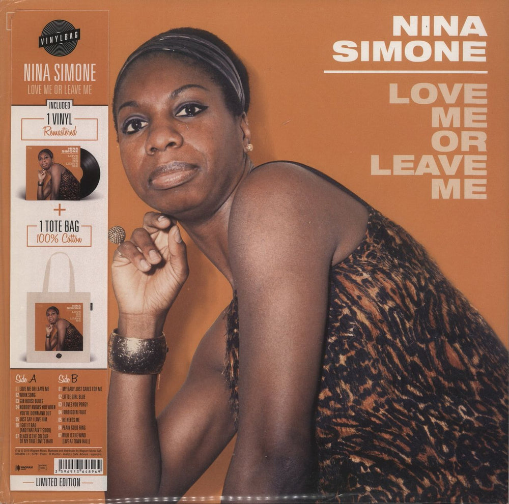Nina Simone Love Me Or Leave Me: Remastered French vinyl LP album (LP record) 3596973648969