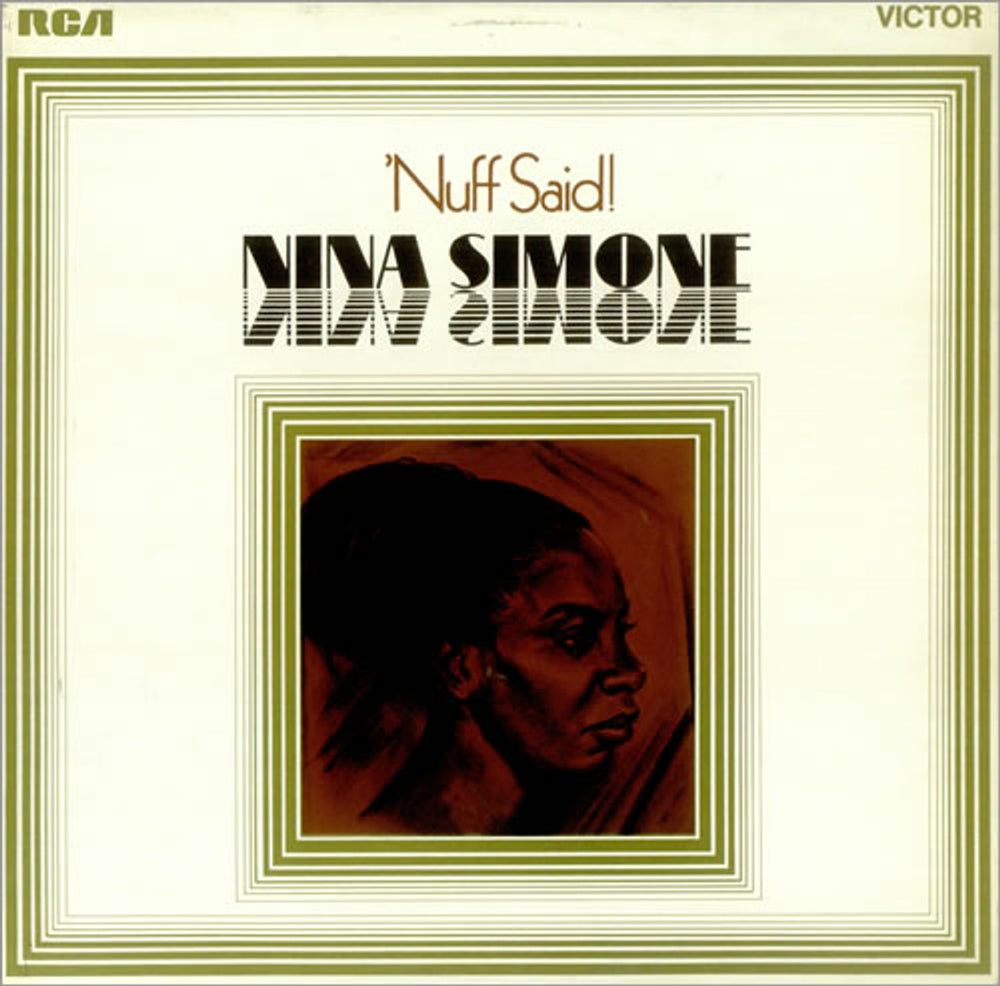 Nina Simone 'Nuff Said! UK vinyl LP album (LP record) SF7979