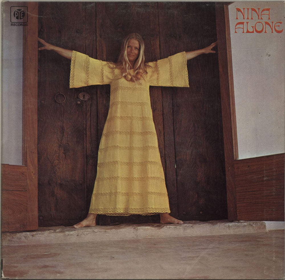 Nina Van Pallandt Nina Alone UK vinyl LP album (LP record) NSPL18368