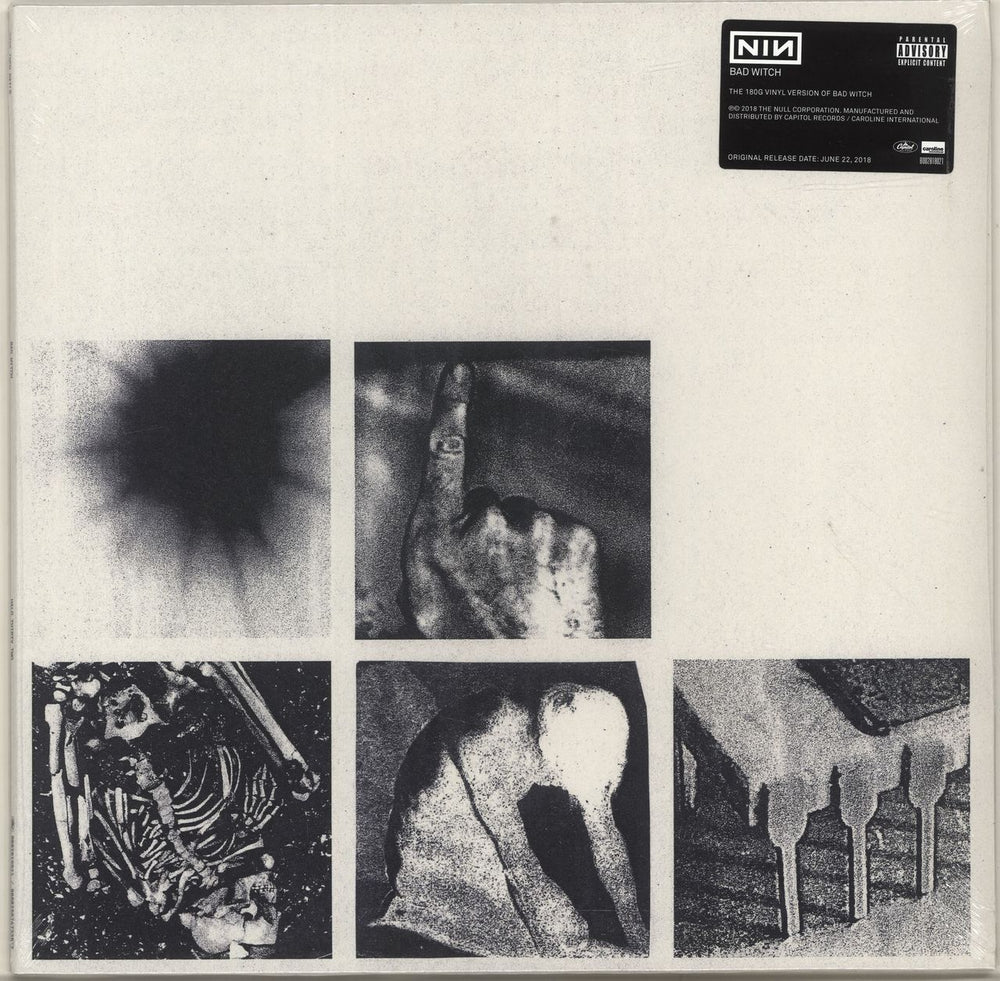 Nine Inch Nails Bad Witch - 180gram Vinyl - Sealed UK vinyl LP album (LP record) B002818021