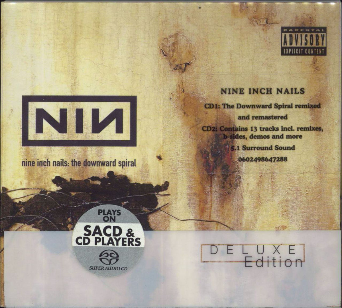 Nine Inch Nails The Downward Spiral UK Super audio CD — RareVinyl.com